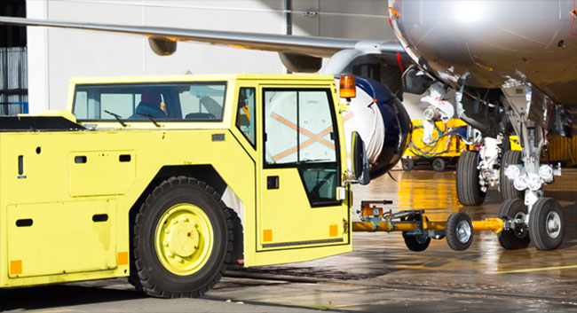 Airplane Ground Support Equipment